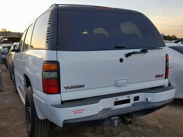 1GKEK63U56J125391 - 2006 GMC YUKON DENA WHITE photo 3