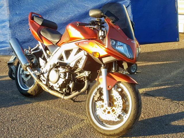 JS1VP53A332104469 - 2003 SUZUKI SV650 ORANGE photo 1