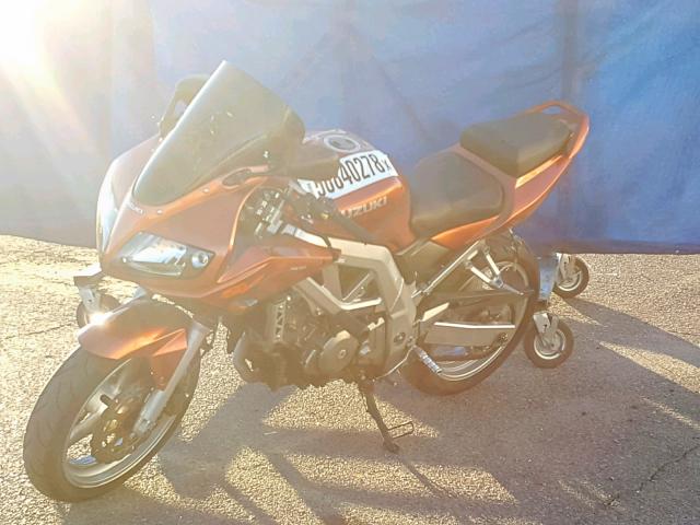 JS1VP53A332104469 - 2003 SUZUKI SV650 ORANGE photo 2