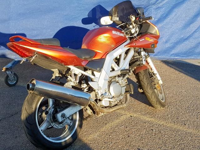 JS1VP53A332104469 - 2003 SUZUKI SV650 ORANGE photo 4