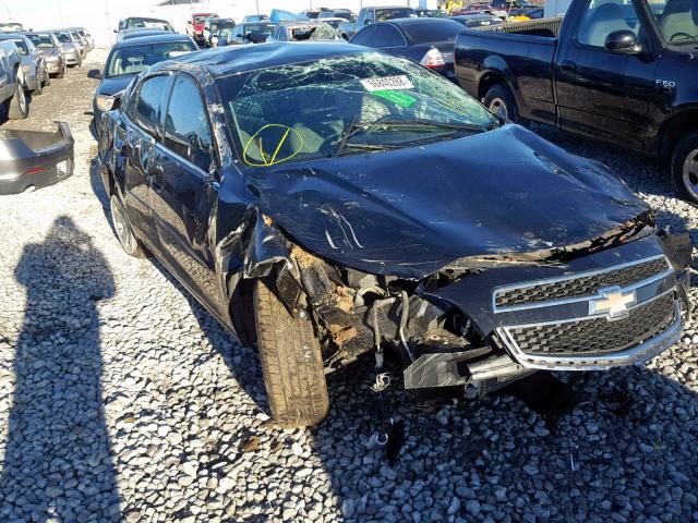1G11B5SA2DF355197 - 2013 CHEVROLET MALIBU LS BLACK photo 1