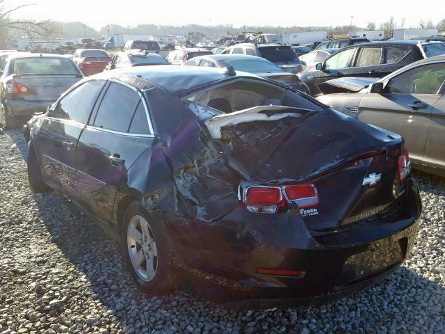1G11B5SA2DF355197 - 2013 CHEVROLET MALIBU LS BLACK photo 3
