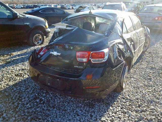 1G11B5SA2DF355197 - 2013 CHEVROLET MALIBU LS BLACK photo 4