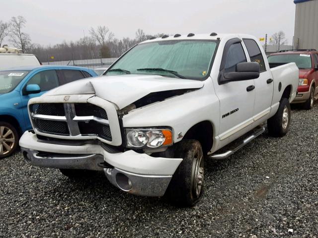 3D7LU38C43G804115 - 2003 DODGE RAM 3500 S WHITE photo 2