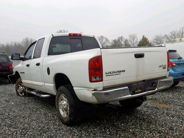 3D7LU38C43G804115 - 2003 DODGE RAM 3500 S WHITE photo 3