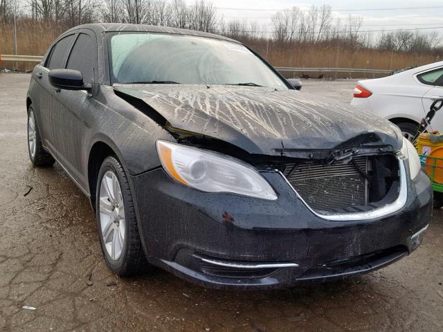 1C3BC1FB6BN613796 - 2011 CHRYSLER 200 TOURIN BLACK photo 1