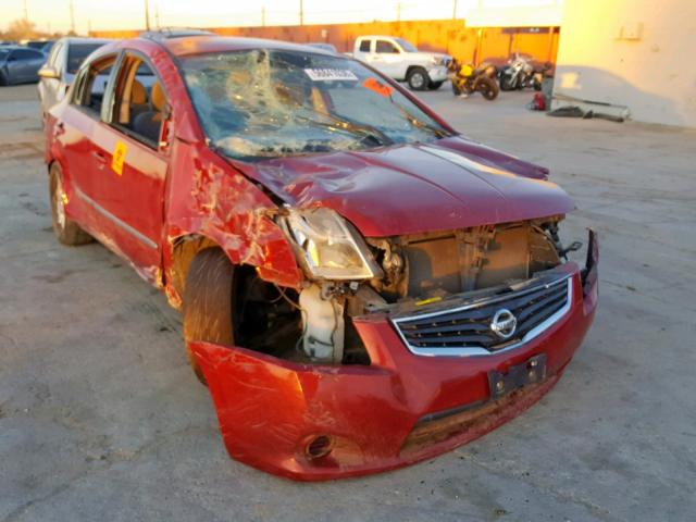 3N1AB6APXAL661488 - 2010 NISSAN SENTRA 2.0 RED photo 1