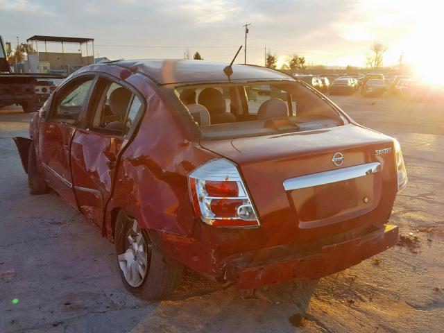 3N1AB6APXAL661488 - 2010 NISSAN SENTRA 2.0 RED photo 3