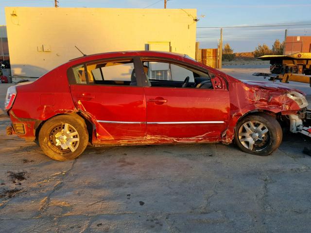 3N1AB6APXAL661488 - 2010 NISSAN SENTRA 2.0 RED photo 9