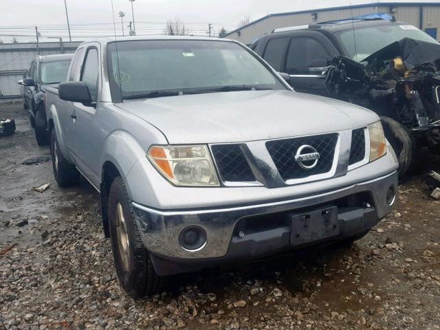 1N6AD06U85C425536 - 2005 NISSAN FRONTIER K SILVER photo 9