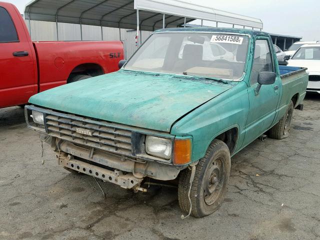 JT4RN50R5G0200693 - 1986 TOYOTA PICKUP 1/2 GREEN photo 2