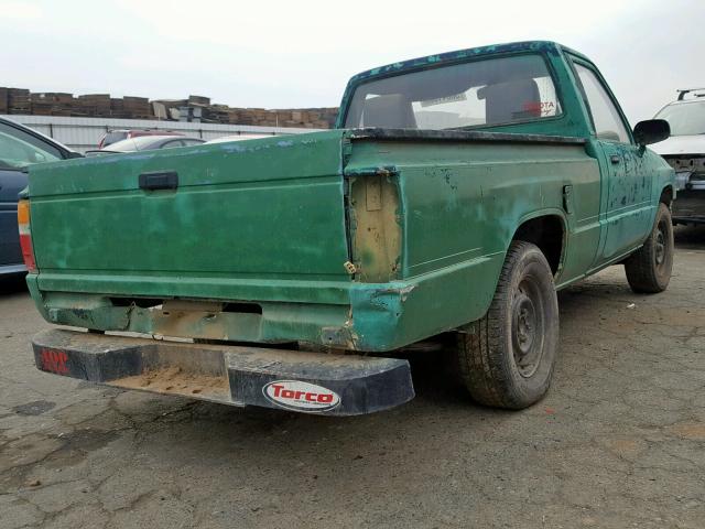 JT4RN50R5G0200693 - 1986 TOYOTA PICKUP 1/2 GREEN photo 4