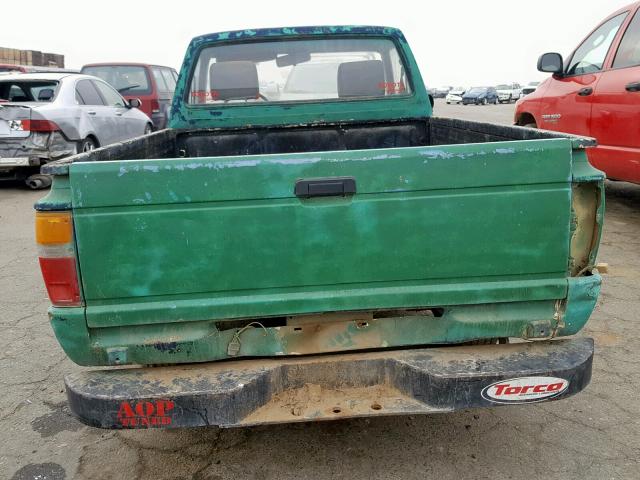 JT4RN50R5G0200693 - 1986 TOYOTA PICKUP 1/2 GREEN photo 6