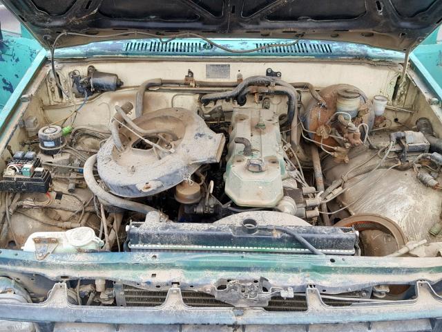 JT4RN50R5G0200693 - 1986 TOYOTA PICKUP 1/2 GREEN photo 7