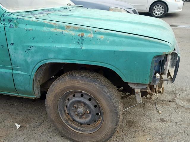 JT4RN50R5G0200693 - 1986 TOYOTA PICKUP 1/2 GREEN photo 9