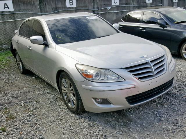 KMHGC46F59U040388 - 2009 HYUNDAI GENESIS 4. SILVER photo 1