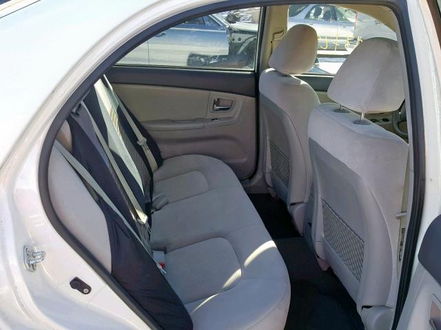 KNAFE121685506225 - 2008 KIA SPECTRA EX WHITE photo 6