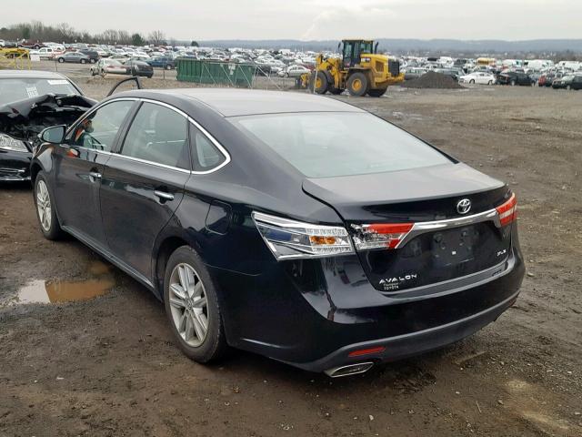 4T1BK1EB8DU027251 - 2013 TOYOTA AVALON BAS Noir photo 3