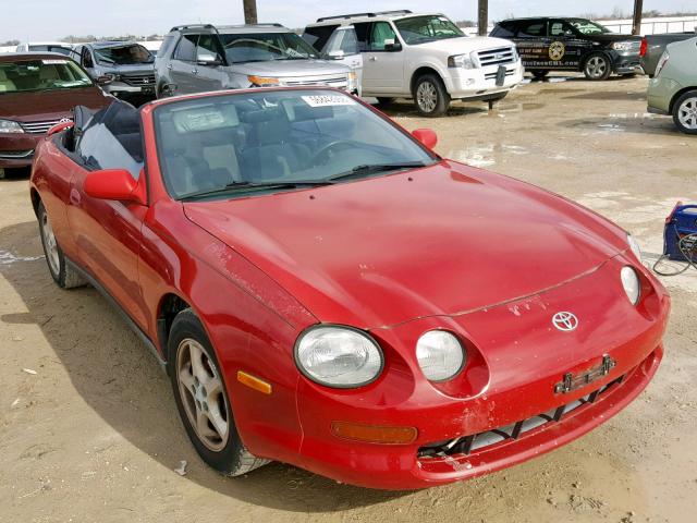 JT5ST07K7S0025774 - 1995 TOYOTA CELICA GT RED photo 1