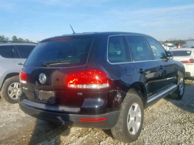 WVGZG77L86D038438 - 2006 VOLKSWAGEN TOUAREG 3. BLACK photo 4