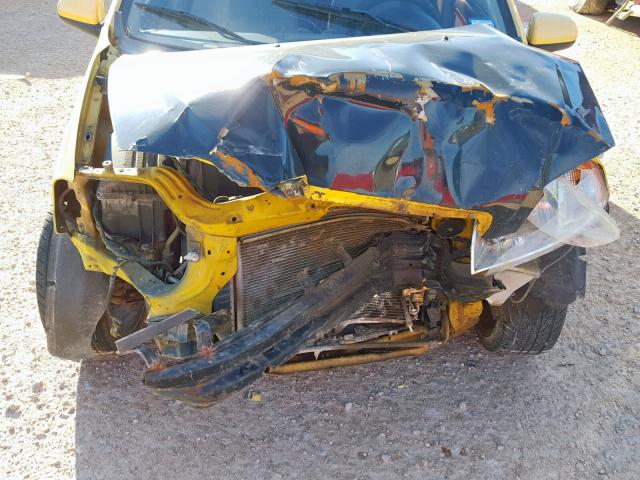 KL1TD56687B091678 - 2007 CHEVROLET AVEO BASE Sarı foto 7