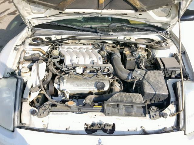 4A3AE75H03E064069 - 2003 MITSUBISHI ECLIPSE SP WHITE photo 7