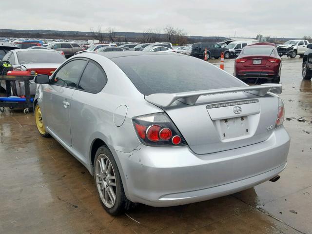 JTKDE167780240938 - 2008 TOYOTA SCION TC Gümüş foto 3