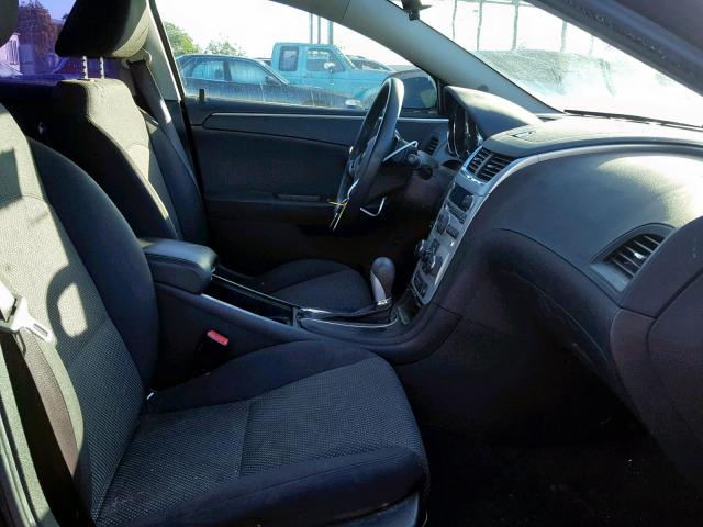 1G1ZC5EB1AF302295 - 2010 CHEVROLET MALIBU 1LT BLACK photo 5