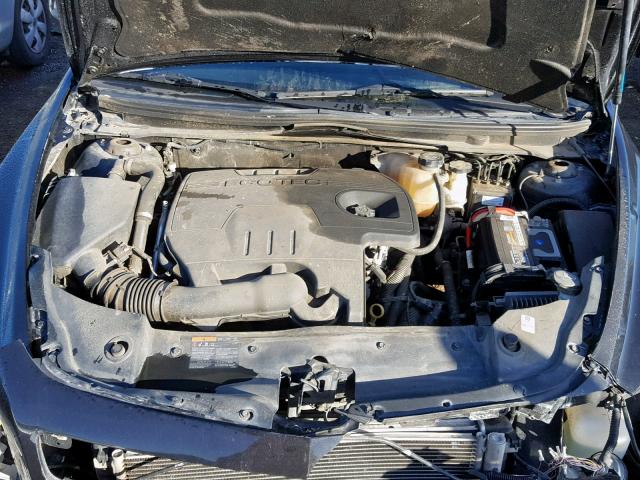 1G1ZC5EB1AF302295 - 2010 CHEVROLET MALIBU 1LT BLACK photo 7