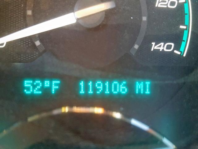 1G1ZC5EB1AF302295 - 2010 CHEVROLET MALIBU 1LT BLACK photo 8