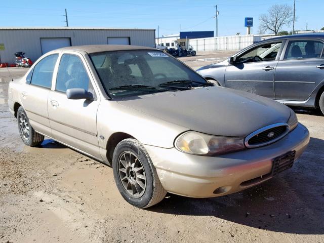 1FAFP6634YK111165 - 2000 FORD CONTOUR SE TAN photo 1