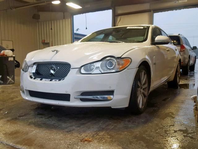 SAJWA0FA2AHR55359 - 2010 JAGUAR XF LUXURY WHITE photo 2