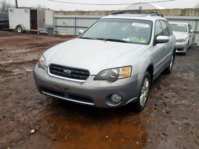 4S4BP62C157367191 - 2005 SUBARU LEGACY OUT GRAY photo 2