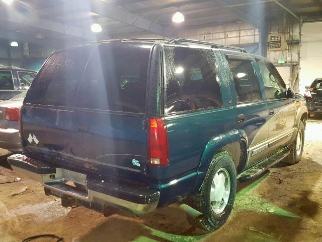 1GKEK13R6VJ755093 - 1997 GMC YUKON GREEN photo 4