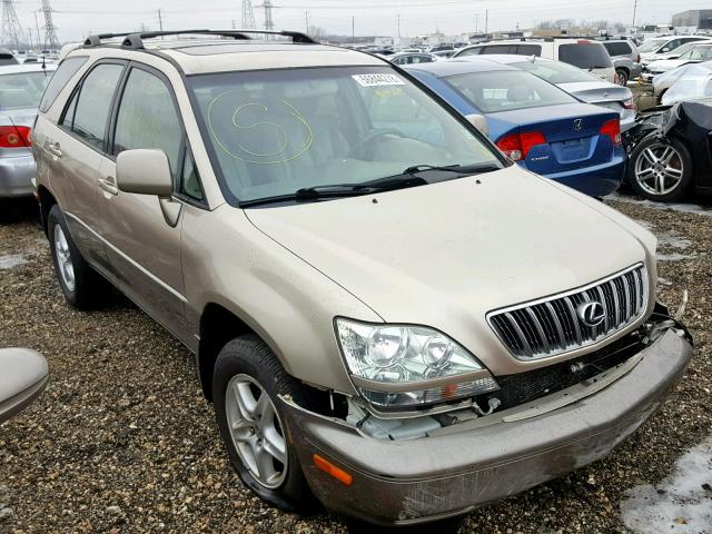 JTJHF10U310177280 - 2001 LEXUS RX 300 BEIGE photo 1