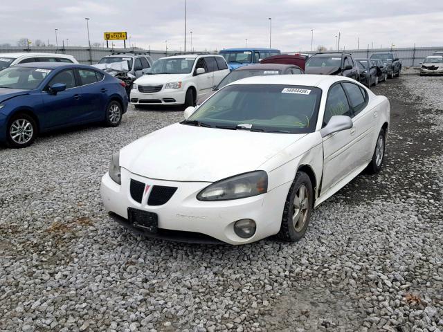2G2WP522651129541 - 2005 PONTIAC GRAND PRIX WHITE photo 2