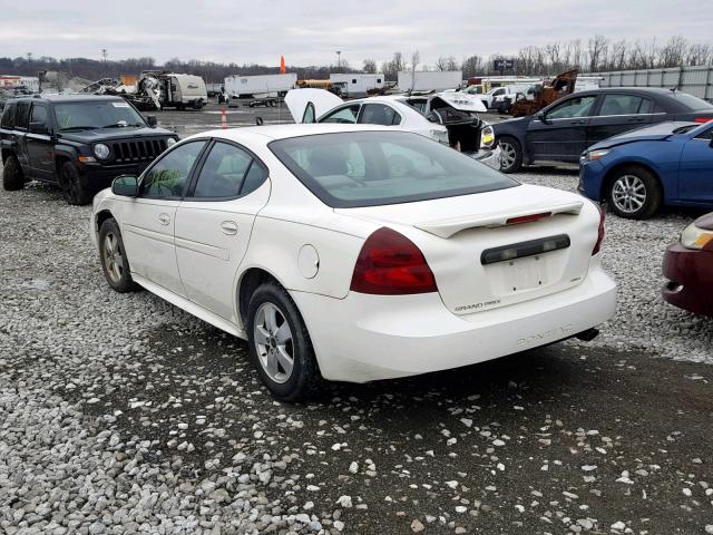 2G2WP522651129541 - 2005 PONTIAC GRAND PRIX WHITE photo 3