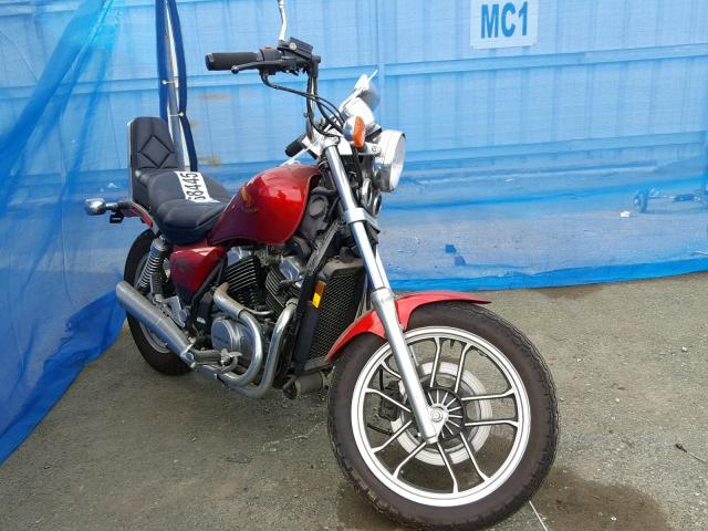 JH2PC0810FM201280 - 1985 HONDA VT500 C RED photo 1