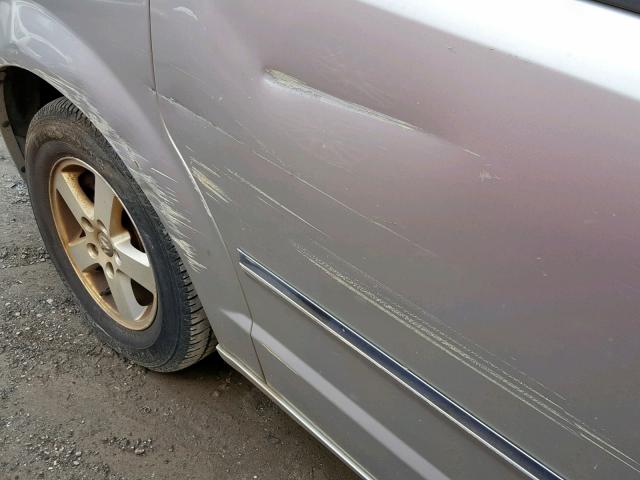 1D8HN54P18B178039 - 2008 DODGE GRAND CARA GRAY photo 9