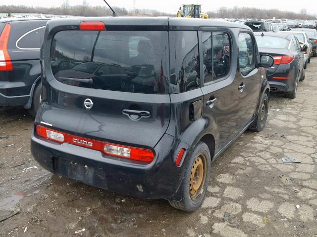 JN8AZ28R39T129987 - 2009 NISSAN CUBE BASE BLACK photo 4