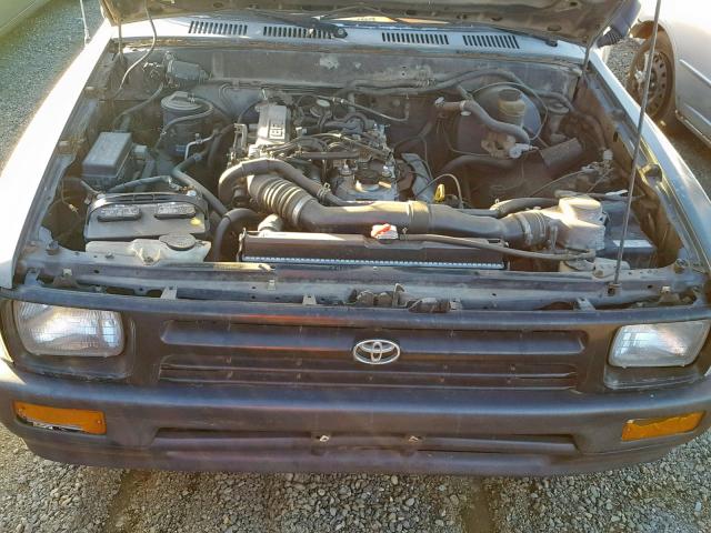 4TARN81A0PZ116802 - 1993 TOYOTA PICKUP 1/2 GREEN photo 7