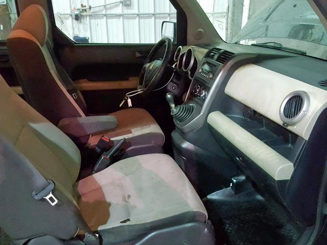 5J6YH27727L009070 - 2007 HONDA ELEMENT EX BLUE photo 5