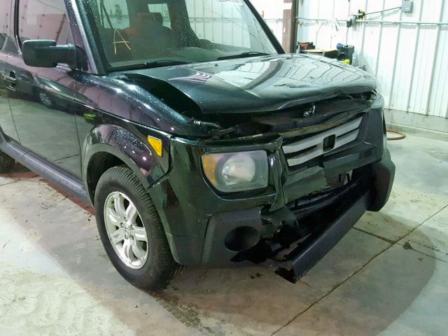 5J6YH27727L009070 - 2007 HONDA ELEMENT EX BLUE photo 9