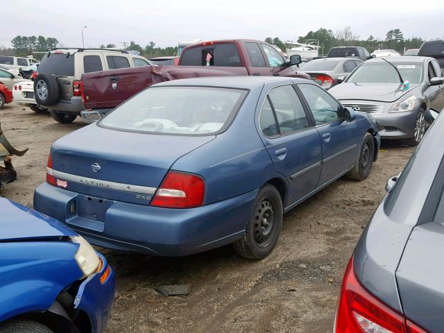 1N4DL01D91C185536 - 2001 NISSAN ALTIMA XE BLUE photo 4