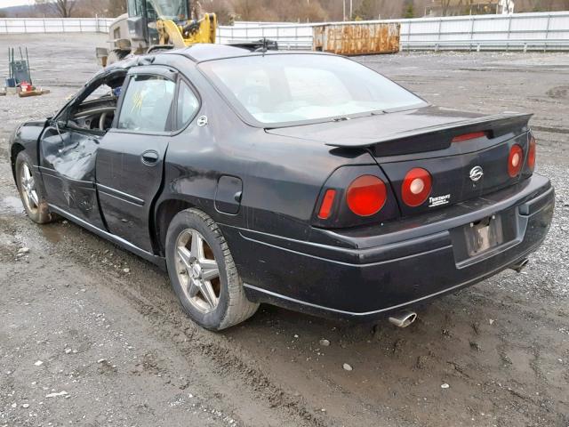 2G1WP551159147082 - 2005 CHEVROLET IMPALA SS BLACK photo 3