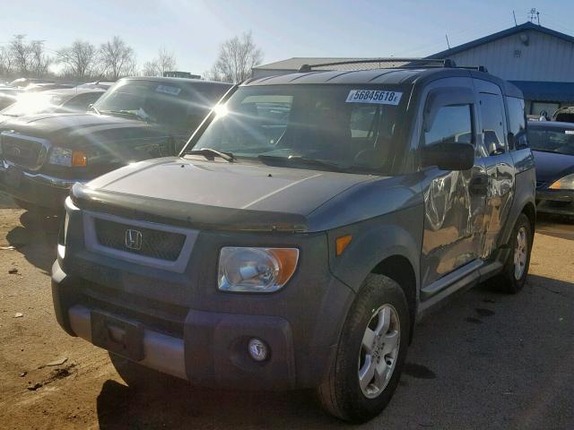 5J6YH28615L032861 - 2005 HONDA ELEMENT EX SILVER photo 2