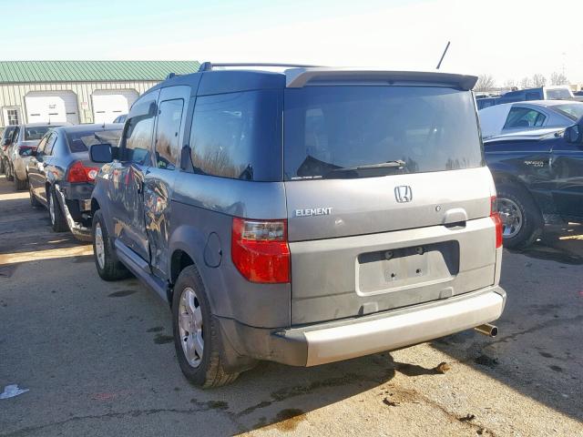 5J6YH28615L032861 - 2005 HONDA ELEMENT EX SILVER photo 3