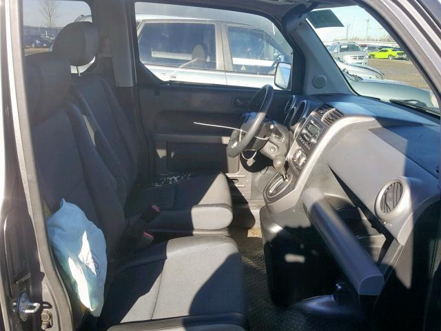 5J6YH28615L032861 - 2005 HONDA ELEMENT EX SILVER photo 5