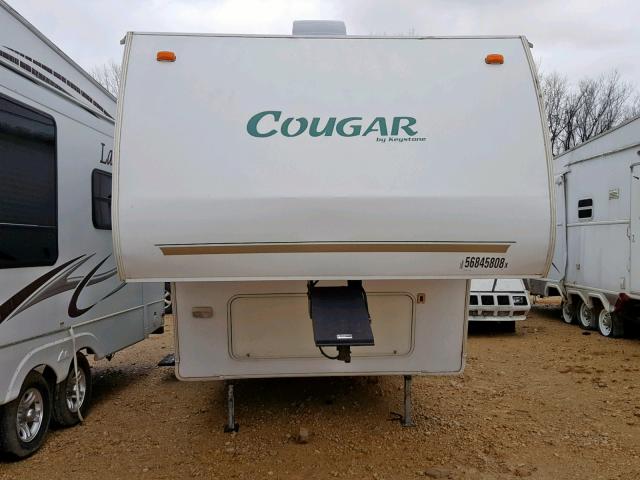 4YDF2782X12028183 - 2001 KEYSTONE COUGAR WHITE photo 2