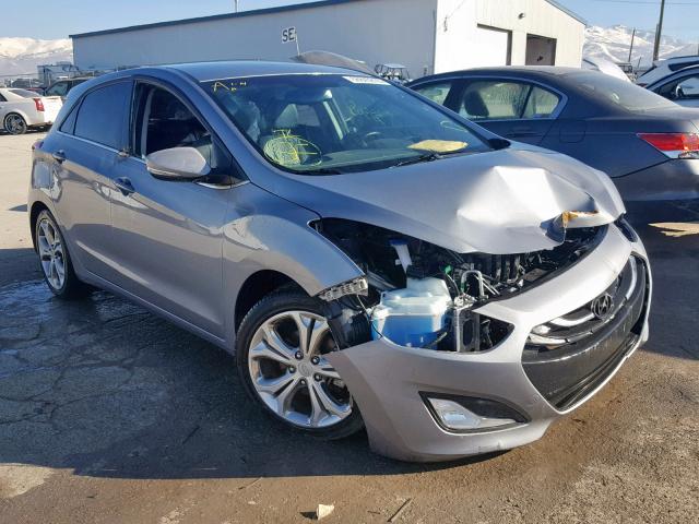 KMHD35LH3EU189598 - 2014 HYUNDAI ELANTRA GT GRAY photo 1